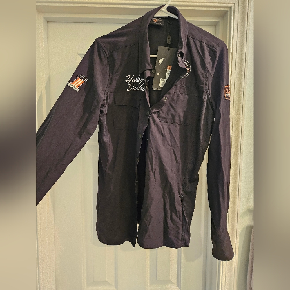 Harley-Davidson Button Up Blouse